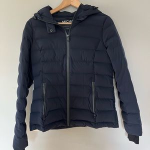 Michael Kors down jacket navy blue